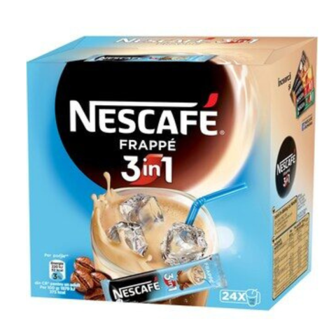 Cafea - Cafea solubila Nescafe 3in1 Frappe 24x14g