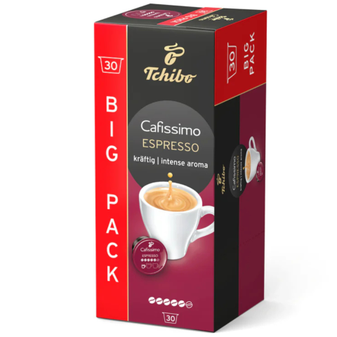 Ceai si Cafea - Cafea Tchibo Cafissimo Espresso Intense Aroma, cutie 30 capsule, 225 g