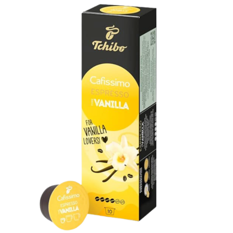 Cafea - Cafea Tchibo Cafissimo Espresso Vanilla, 10 capsule, 70 g