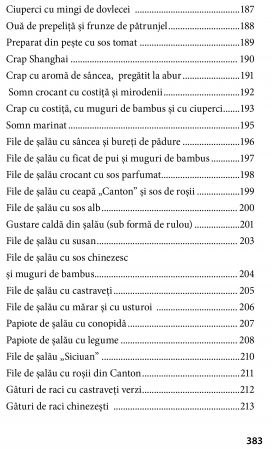 Carte de bucate. Preparate din peste si retete traditionale chinezesti de Eugenia Iorgoaea, Emilian Strainu [7]