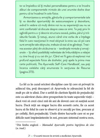 Cele sapte cai ale medicinei AYURVEDA de Sarah Kucera, DC, CAP [8]