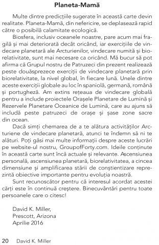 Conectarea cu Arcturienii. Volumul 1  de Canalizare prin David K. Miller [9]