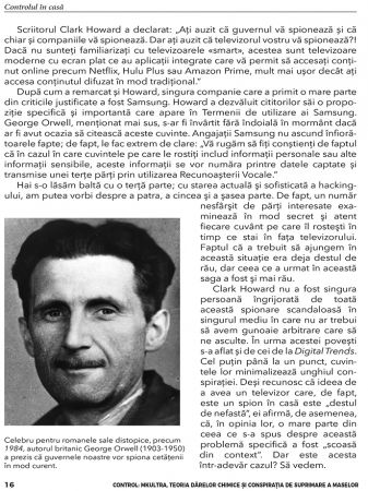 Control: Mkultra, teoria darelor chimice si conspiratia de suprimare a maselor  de Nick Redfern [6]