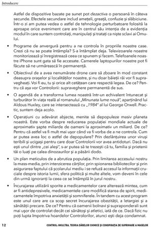 Control: Mkultra, teoria darelor chimice si conspiratia de suprimare a maselor  de Nick Redfern [4]