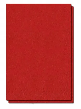 Coperti, Mape, Etichete - Coperta A4 Imitatie Piele 100buc/set 250 Gr - Rosu