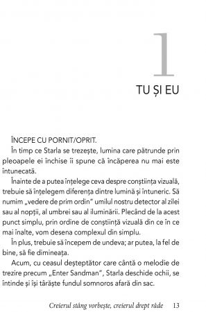 Creierul stang vorbeste, creierul drept rade de Ransom Stephens [7]