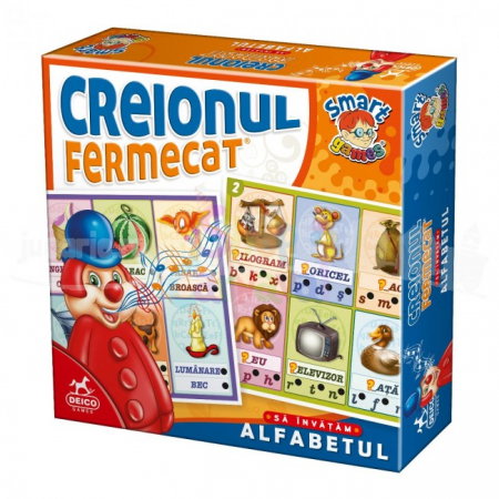 Jocuri de Societate - Creionul fermecat. Sa invatam Alfabetul - DEICO GAMES