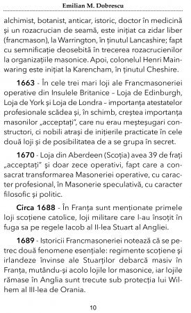 Cronologia Francmasoneriei Universale de Emilian M. Dobrescu [6]