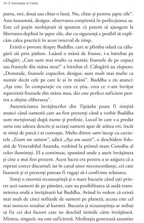 Cunoaste-ti calea. Un ghid budist complet pentru meditatie, credinta si transcendenta in viata de zi cu zi de Ayya Khema [7]