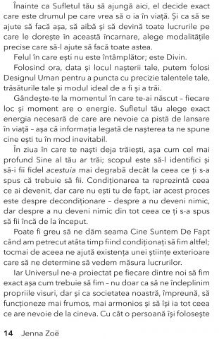 Designul Uman. Sistemul revolutionar care iti arata cine ai venit aici sa fii de Jenna Zoe [3]