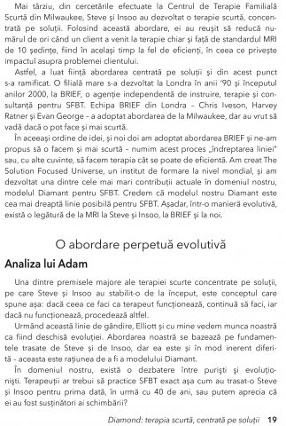 DIAMOND: Terapia scurta centrata pe solutii de Elliott E. Connie, Adam S. Froerer [10]
