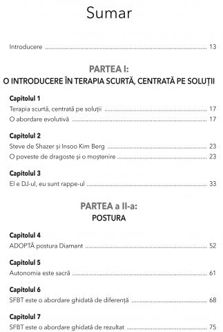 DIAMOND: Terapia scurta centrata pe solutii de Elliott E. Connie, Adam S. Froerer [1]