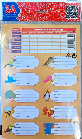 ETICHETE SCOLARE 3/SET ARK 1372, 30 BUC [8]