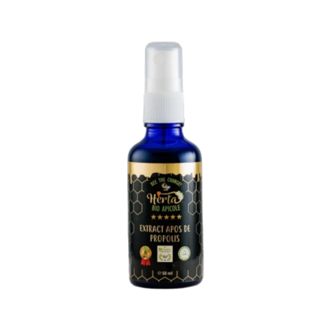 Miere BIO - Extract apos de Propolis cu pulverizator, fara alcool, 50 ml