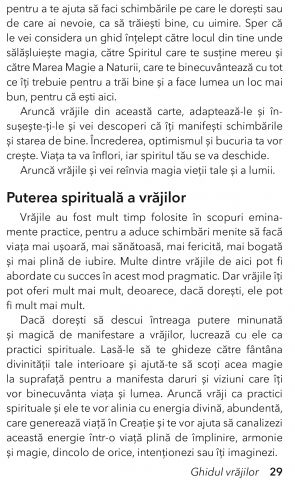 Ghidul vrajilor. Pentru manifestarea schimbarii, a bunastarii si a minunilor de Phyllis Curott [12]