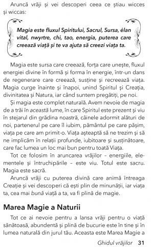 Ghidul vrajilor. Pentru manifestarea schimbarii, a bunastarii si a minunilor de Phyllis Curott [14]