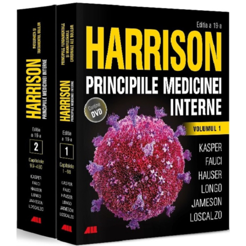 Medicina & Farmacie - Harrison. Principiile medicinei interne Vol.1 + Vol.2 + DVD