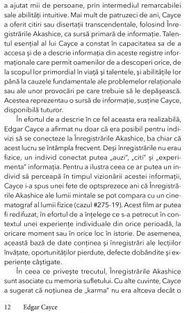 Edgar Cayce, Inregistrarile Akashice. Amprenta sufletului tau de Edgar Cayce [7]