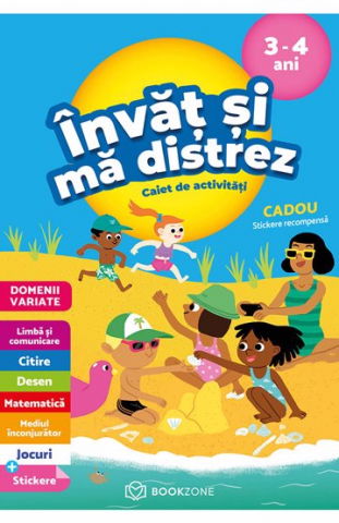 Carti educative - Invat si ma distrez 3-4 ani
