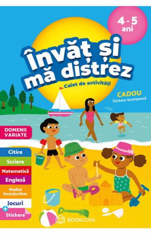 Carti educative - Invat si ma distrez 4-5 ani