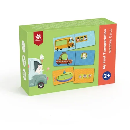 Figurine - Joc de Memorie Potrivire Carti - Prima mea masinuta - Ileana Prodexim