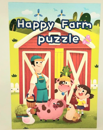 Creativitate - Joc Magnetic Puzzle Happy Farm - Ileana  Prodexim