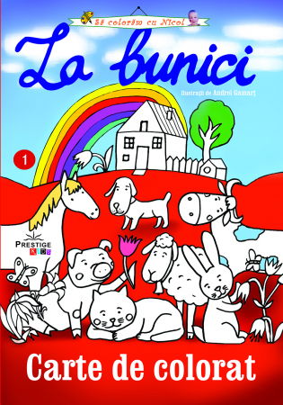 Sa coloram cu Nicol - La bunici. Carte de Colorat