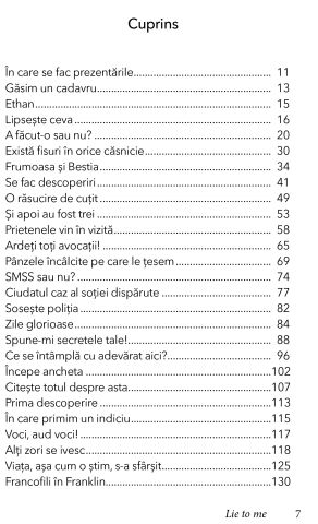 Lie to me de J.T. Ellison [1]