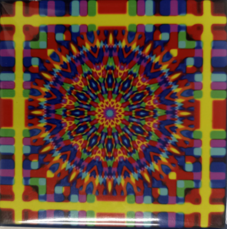 Cadouri - Mandala "iubire, armonie, evolutie" pe suport ceramic - LILA