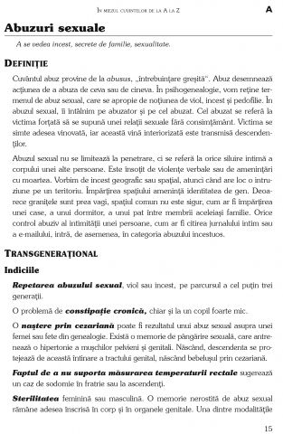 Marea carte a Psihogenealogiei. In miezul cuvintelor de la A la Z de Paola Del Castillo [10]