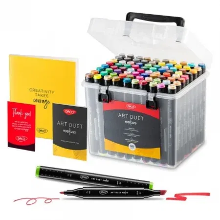 Marker grafic Art duet Set 80