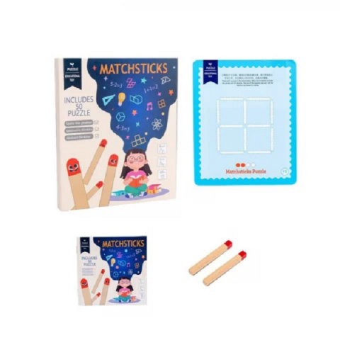 Jocuri - Matchsticks Puzzle - Betele de chibrituri magnetice - Ileana Prodexim