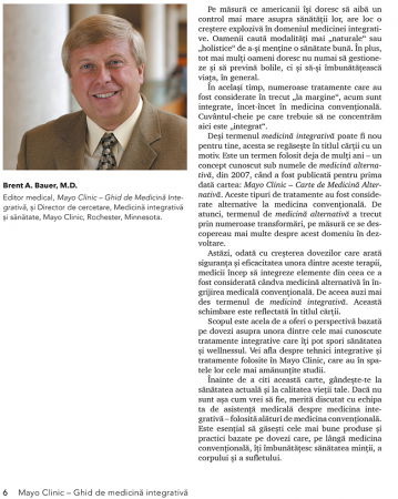 Mayo Clinic. Ghid de medicina integrativa de Brent A. Bauer, M.D. [3]