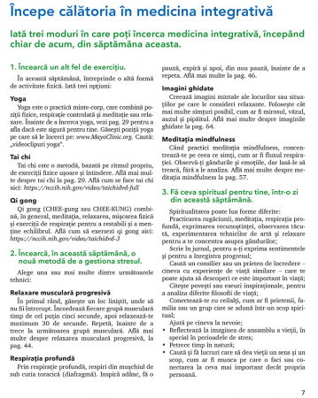 Mayo Clinic. Ghid de medicina integrativa de Brent A. Bauer, M.D. [4]