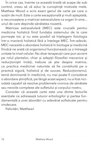 Medicina Holistica si Matricea Extracelulara de Matthew Wood [5]