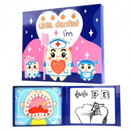 Micul Dentist Joc Educativ Lemn - Ileana Prodexim [0]