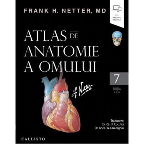 Medicina & Farmacie - ATLAS de ANATOMIE a OMULUI de Frank H.NETTER - editia 7