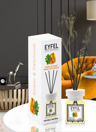 ODORIZANTE, BETISOARE PARFUMATE - Odorizant camera Eyfel, Amber&Pachouli,120ml