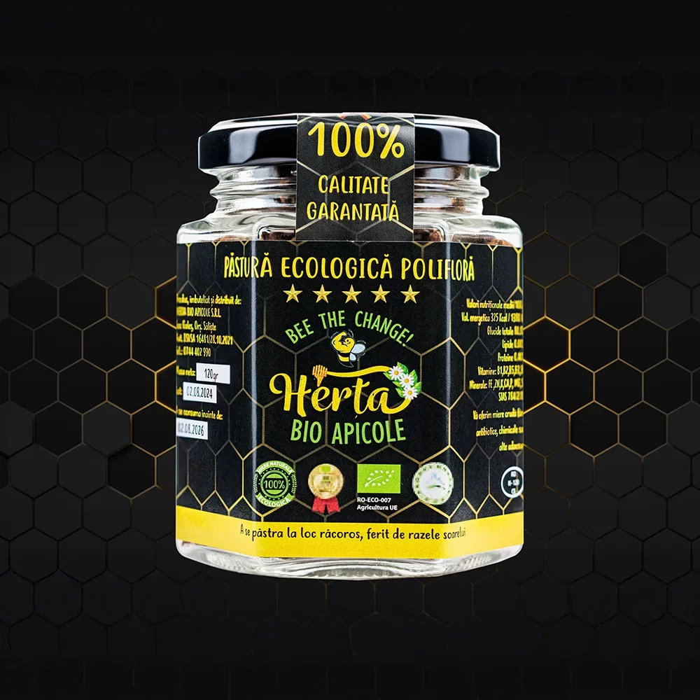 Miere BIO - Pastura ecologica poliflora – 120g