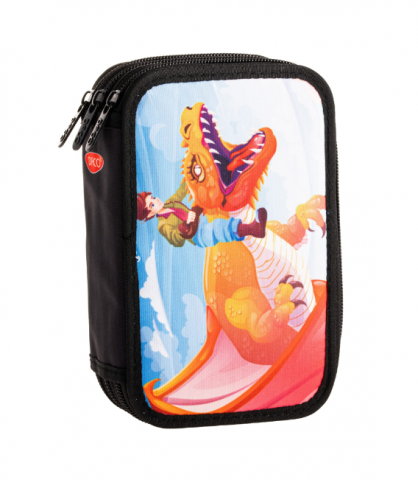 Birotica & Papetarie - Penar 3 fermoare echipat Dragon, DACO