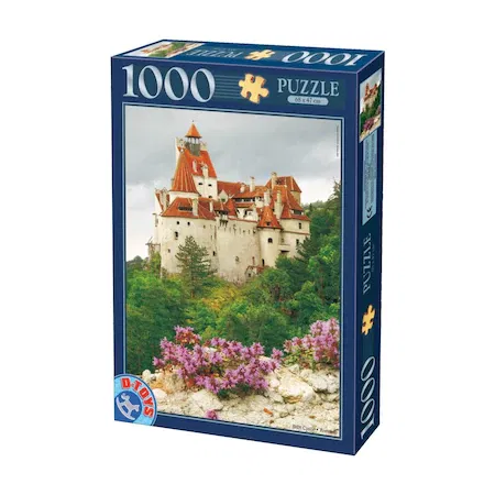 Puzzle - Puzzle Castelul Bran 1000 de piese - D-TOYS