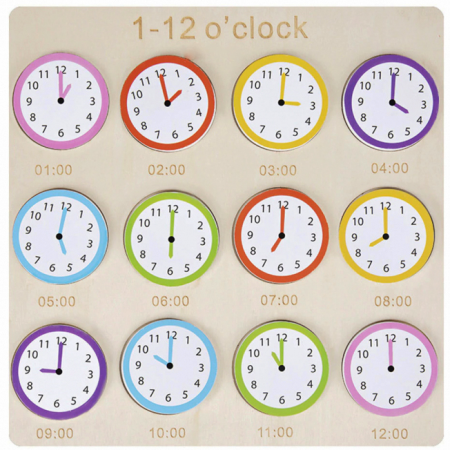 Jocuri - Puzzle educativ de asociere – Invata ceasul - Ileana  Prodexim