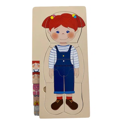 Creativitate - Puzzle Stratificat Corpul Uman – Fata - Ileana Prodexim