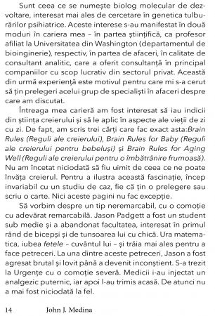 Regulile creierului pentru munca de John J. Medina [7]