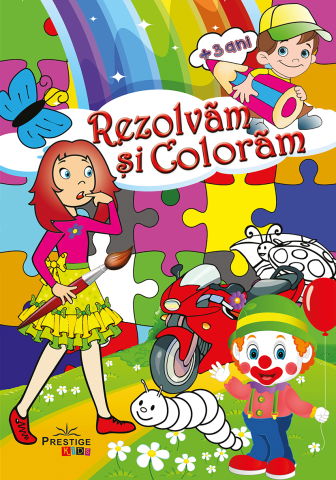 Clubul Premiantilor - Rezolvam si coloram 3 ani+