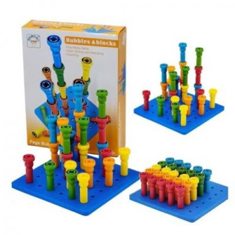 Set de constructie educational Bubbles & blocks [1]