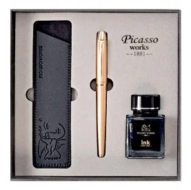 Set stilou si calimara - Auriu - PICASSO [0]