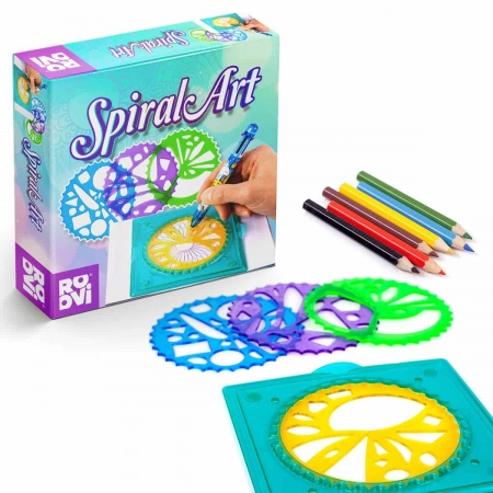 Spiral Art - Joc creativ de realizat spirale si mandale - ROOVI [1]
