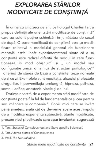 Starile Mele Modificate de Constiinta [10]