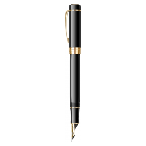 Stilou Centennial 18k Nib Parker Duofold, Classic Black Gt [4]